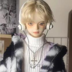 Cool 1/4 BJD Doll SD Resin Joint Eyes Face Makeup Young Male Boy Bare Doll Gift