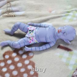 Cosdoll 18'' Platinum Silicone Reborn Baby Dolls Cute Newborn Girl Baby Art Doll