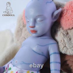 Cosdoll 18'' Platinum Silicone Reborn Baby Dolls Cute Newborn Girl Baby Art Doll