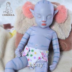 Cosdoll 18'' Platinum Silicone Reborn Baby Dolls Cute Newborn Girl Baby Art Doll