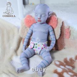 Cosdoll 18'' Platinum Silicone Reborn Baby Dolls Cute Newborn Girl Baby Art Doll