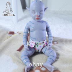 Cosdoll 18'' Platinum Silicone Reborn Baby Dolls Cute Newborn Girl Baby Art Doll