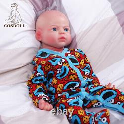 Cosdoll 22''Big Girl Rebirth Baby Full Body Silicone Lifelike Big Doll RealTouch