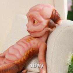 Cosdoll Realistic Alien Newborn Baby Boy 13.5Inch Dolls Soft Silicone RebornDoll