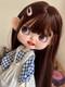 Custom Handmade Blythe Doll With Teeth Smile Girl 1/6 Bjd Doll Clothes Wig Gifts