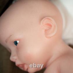 Custom NEW 18 Full Platinum Silicone Girl Dolls Reborn Baby Dolls WithDrink-Wet