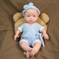 Custom NEW 18 Full Platinum Silicone Girl Dolls Reborn Baby Dolls WithDrink-Wet