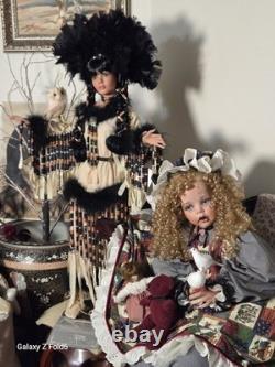 Cyberweek Only/entire Collection/4 Porcelain Artist Dolls/free Ship2u/12/1-12/9