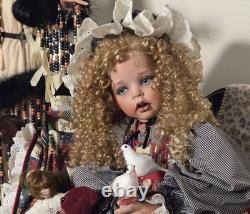Cyberweek Only/entire Collection/4 Porcelain Artist Dolls/free Ship2u/12/1-12/9