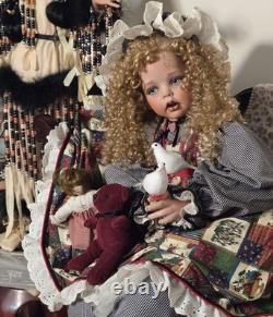 Cyberweek Only/entire Collection/4 Porcelain Artist Dolls/free Ship2u/12/1-12/9