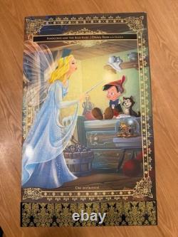 D23 Exclusive Disney Fairytale Pinocchio & Blue Fairy Limited Edition Doll Set