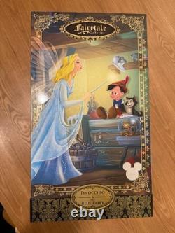 D23 Exclusive Disney Fairytale Pinocchio & Blue Fairy Limited Edition Doll Set