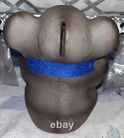DAM Elephant 6 Bank Troll Doll, Blue Ribbon Collar, Excellent Shape, Free Ship