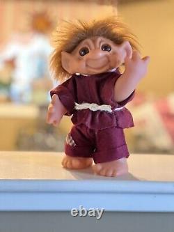 Dam 8-9Big Nose Forest Troll Boy Original Hair/Eyes Denmark 77