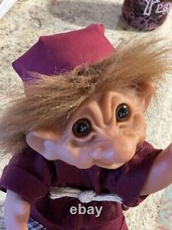 Dam 8-9Big Nose Forest Troll Boy Original Hair/Eyes Denmark 77