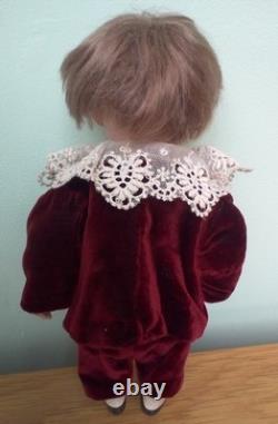 Delightful 9 1/2 Armand Marseilles #323 Googly-Eye Antique Boy Doll circa 1914