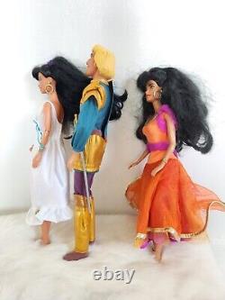 Disney Esmeralda & Phoebus Barbie Dolls from Hunchback of Notre Dame