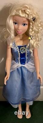 Disney Princess Cinderella My Size Doll 38 Life Size RARE over 3 Feet Tall