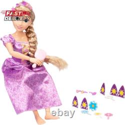 Disney Princess Rapunzel Doll Playdate 32 Tall & Poseable, My Size Articulated