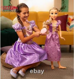 Disney Princess Rapunzel Doll Playdate 32 Tall & Poseable, My Size Articulated