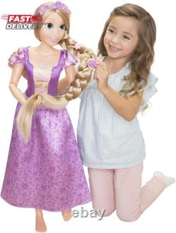 Disney Princess Rapunzel Doll Playdate 32 Tall & Poseable, My Size Articulated