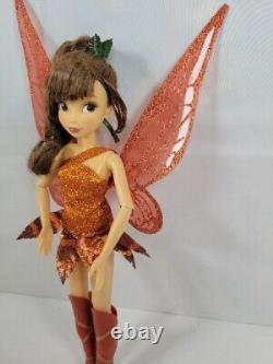 Disney Store Fairies Tinkerbell Fawn Doll Fluttering Wings Legend Neverbeast