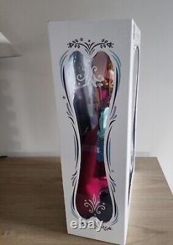 Disney Store Frozen Limited Edition Snow Gear Anna Doll LE 5000 2014 Rare