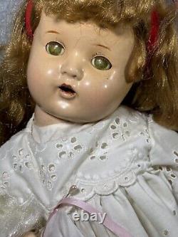 Doll Horsman Doll 1968 Baby Girl With Doll Appr 24 Vintage