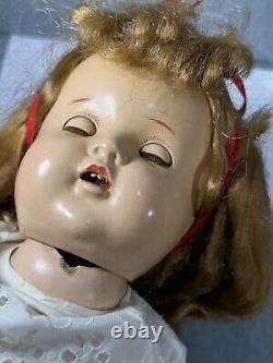 Doll Horsman Doll 1968 Baby Girl With Doll Appr 24 Vintage