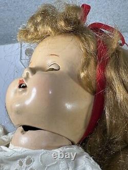 Doll Horsman Doll 1968 Baby Girl With Doll Appr 24 Vintage