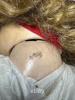 Doll Horsman Doll 1968 Baby Girl With Doll Appr 24 Vintage