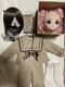 Dollfie Dream Ddh-01 Custom Head Semi-white Eye Wig Outfit Set Volks Mdd #1