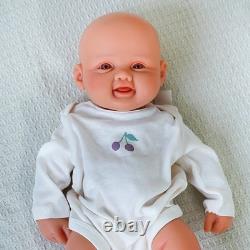 DollySil 17.3 Newborn Baby Wheaten Color Full Body Silicone Reborn Baby Dolls