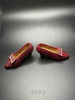 Dorothy's ruby slippers wizard of oz collectibles With COA