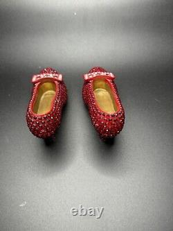 Dorothy's ruby slippers wizard of oz collectibles With COA