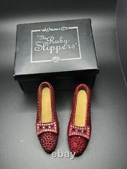 Dorothy's ruby slippers wizard of oz collectibles With COA