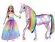Dreamtopia Magical Lights Unicorn With Rainbow Mane, Lights And Sounds, Barbie