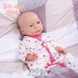 Drink-Wet System 18.5REBORN BABYDOLL FULL BODY SILICONE BABY GIRL LIFELIKE DOLL