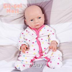 Drink-Wet System 18.5REBORN BABYDOLL FULL BODY SILICONE BABY GIRL LIFELIKE DOLL