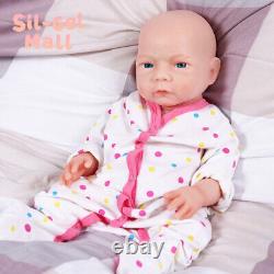 Drink-Wet System 18.5REBORN BABYDOLL FULL BODY SILICONE BABY GIRL LIFELIKE DOLL