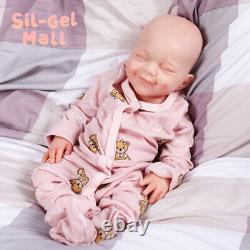 Drink-Wet System Reborn Baby Dolls 18.5Platinum Silicone Baby Doll Newborn Girl