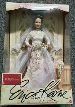 ERICA KANE CHAMPAGNE LACE WEDDING DOLL Collector 23004 NIB SUSAN LUCCI SIGNED TV