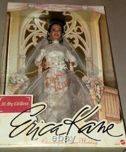 ERICA KANE CHAMPAGNE LACE WEDDING DOLL Collector 23004 NIB SUSAN LUCCI SIGNED TV