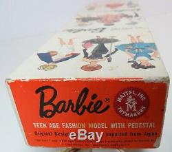 EXC Ash Blonde Ponytail in BOX 1964 Barbie Vintage