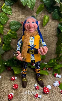 Elf of luck mystical fantasy doll