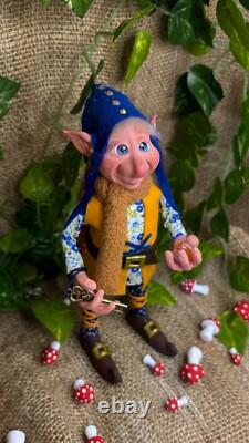 Elf of luck mystical fantasy doll