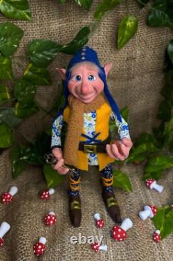 Elf of luck mystical fantasy doll