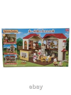 Epoch popular among girls Sylvanian families big house girl with red Preowned