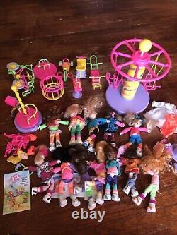 Ertl playground kids dolls 1990 huge lot of dolls