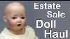 Estate Sale Doll Haul Antique Bisque U0026 China Dolls Vintage Miniatures U0026 More